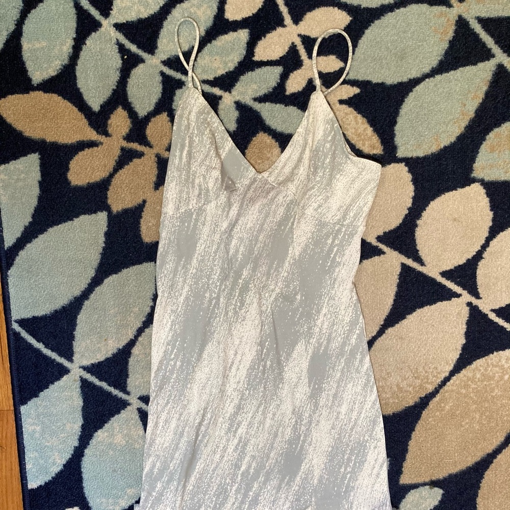 Triangle top spaghetti strap, midi dress